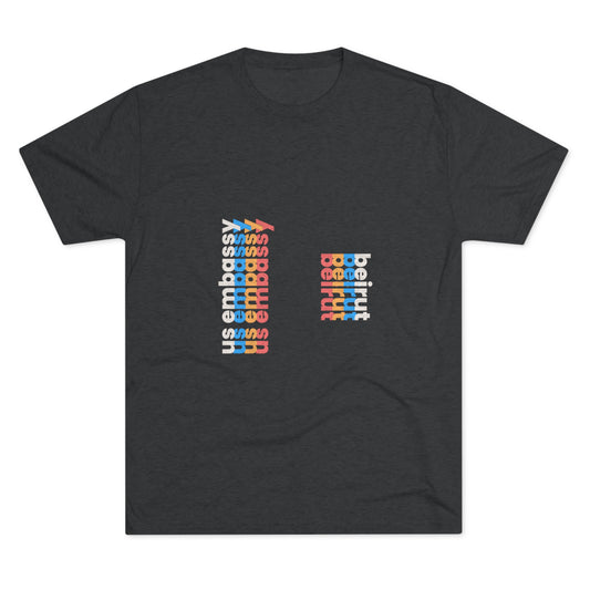 Retro Verso T-Shirt: Beirut