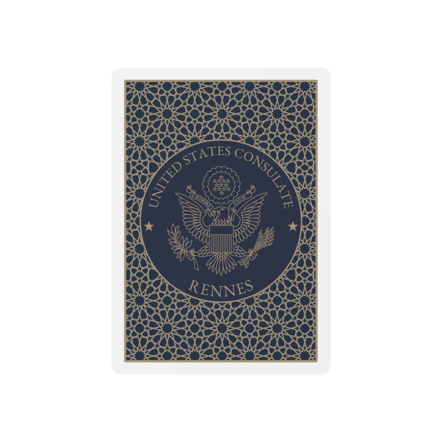 Elegant Playing Cards: Rennes