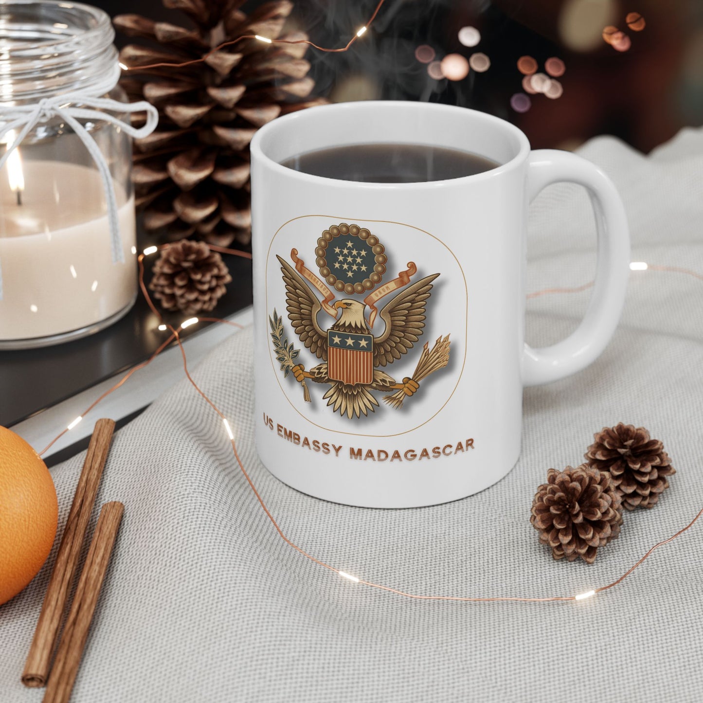 Vintage Great Seal Coffee Mug: Madagascar