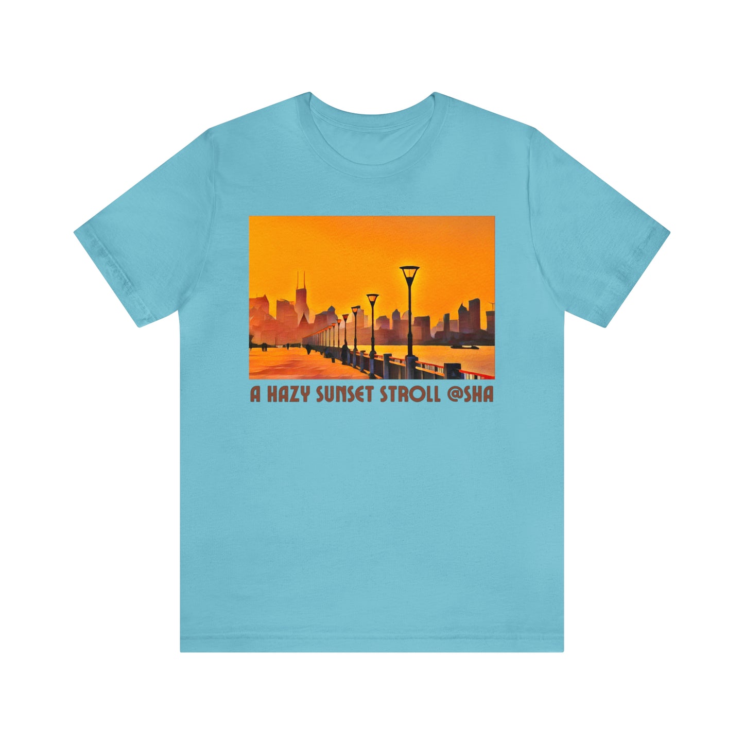 Comfy Short Sleeve T-Shirt: Shanghai