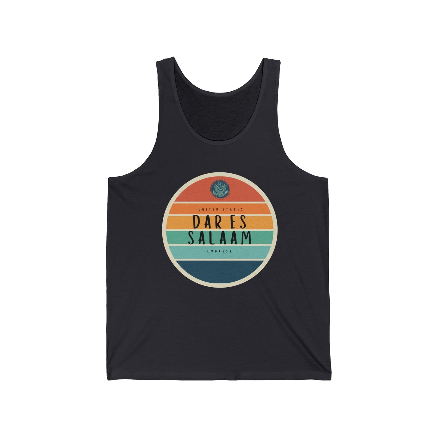 Setting Sun Tank Top: Dar es Salaam