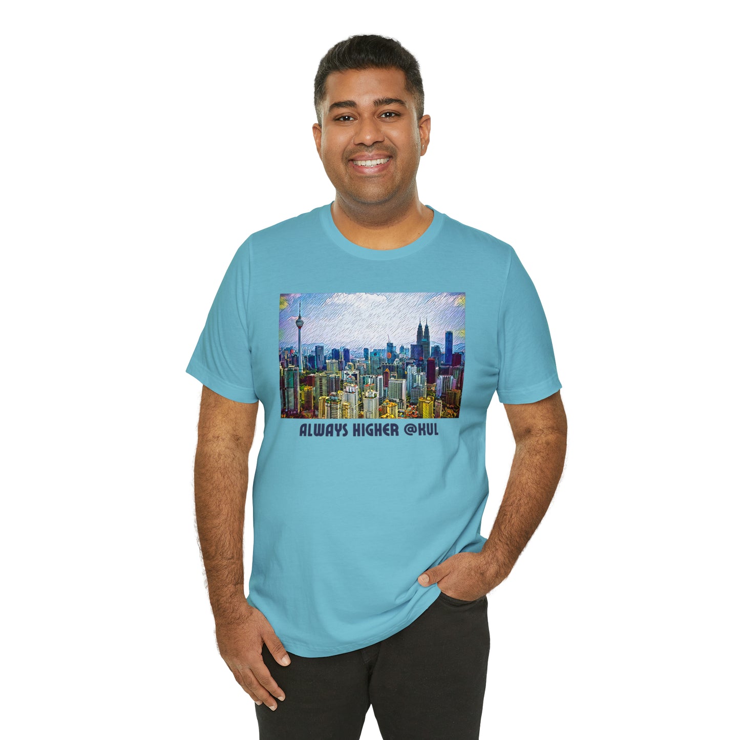 Comfy Short Sleeve T-Shirt: Kuala Lumpur