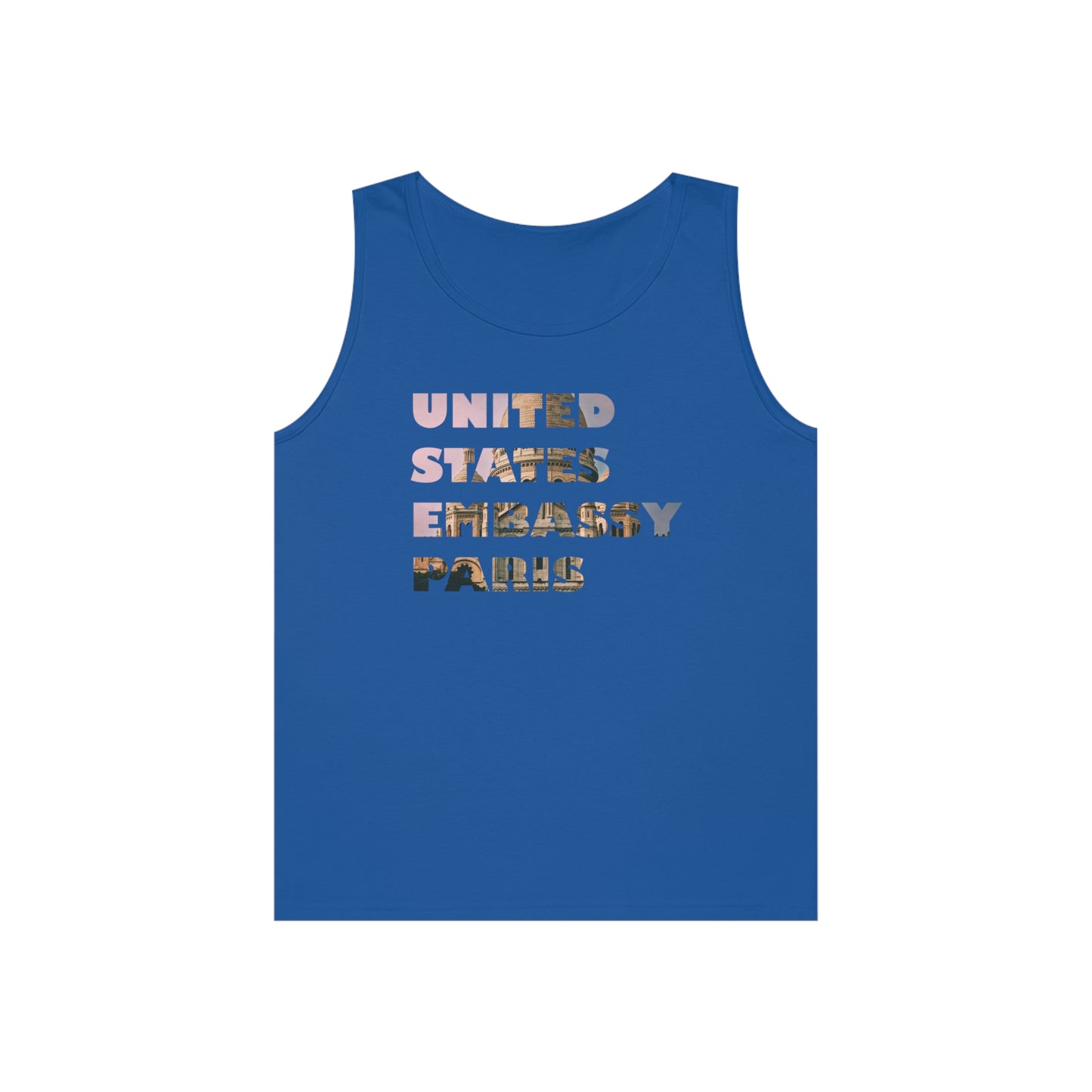 Read the Lines Tank Top: Paris