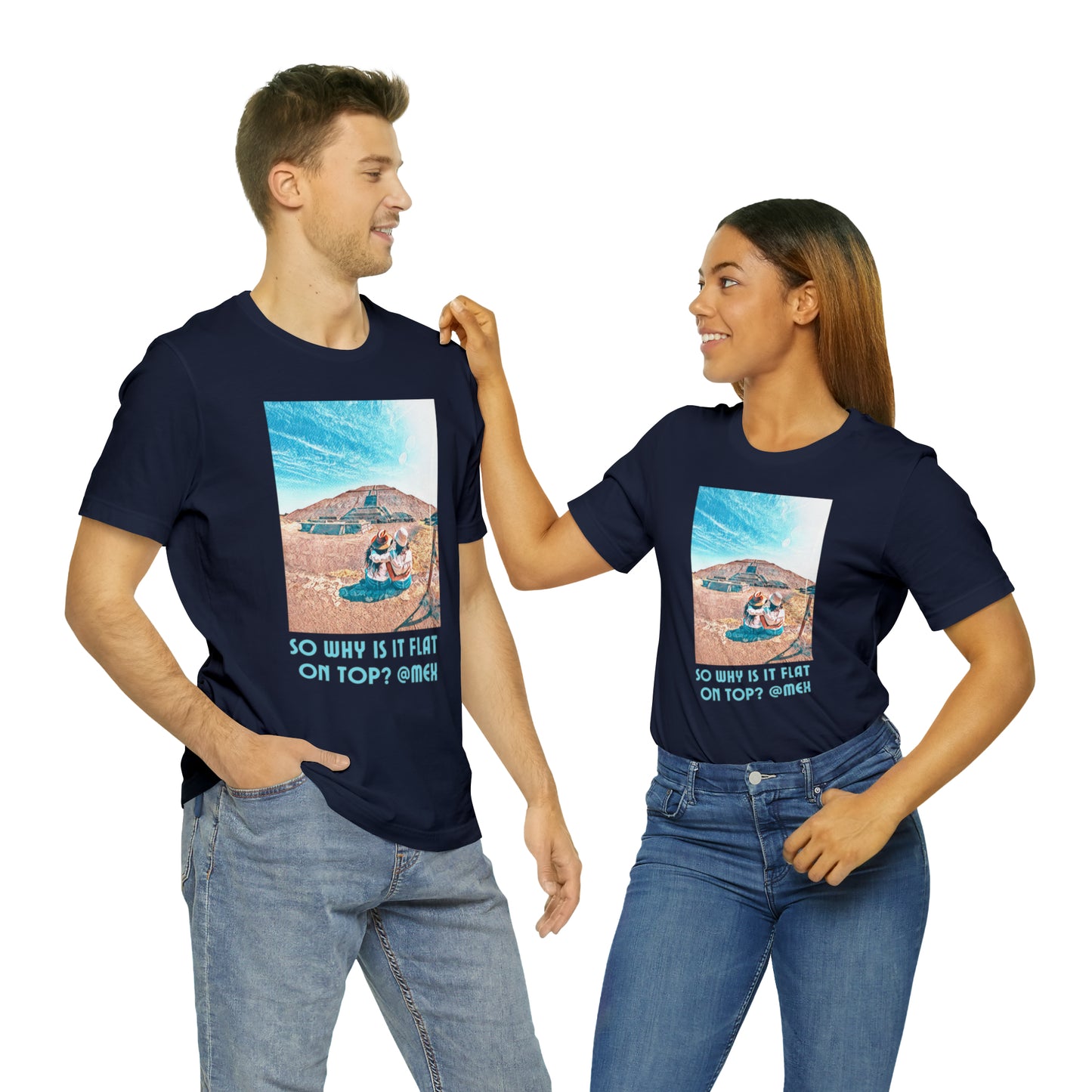 Comfy Short Sleeve Fun T-Shirt: Mexico