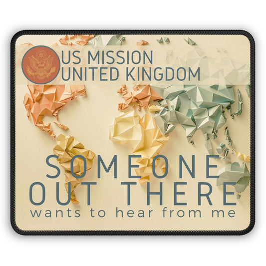 Gorgeous Reminder Mouse Pad: United Kingdom