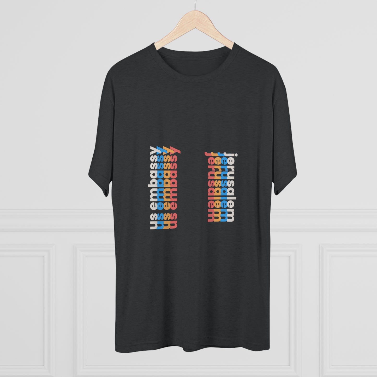 Retro Verso T-Shirt: Jerusalem