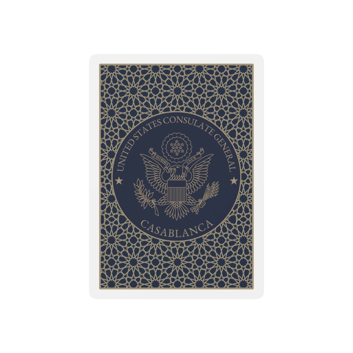 Elegant Playing Cards: Casablanca