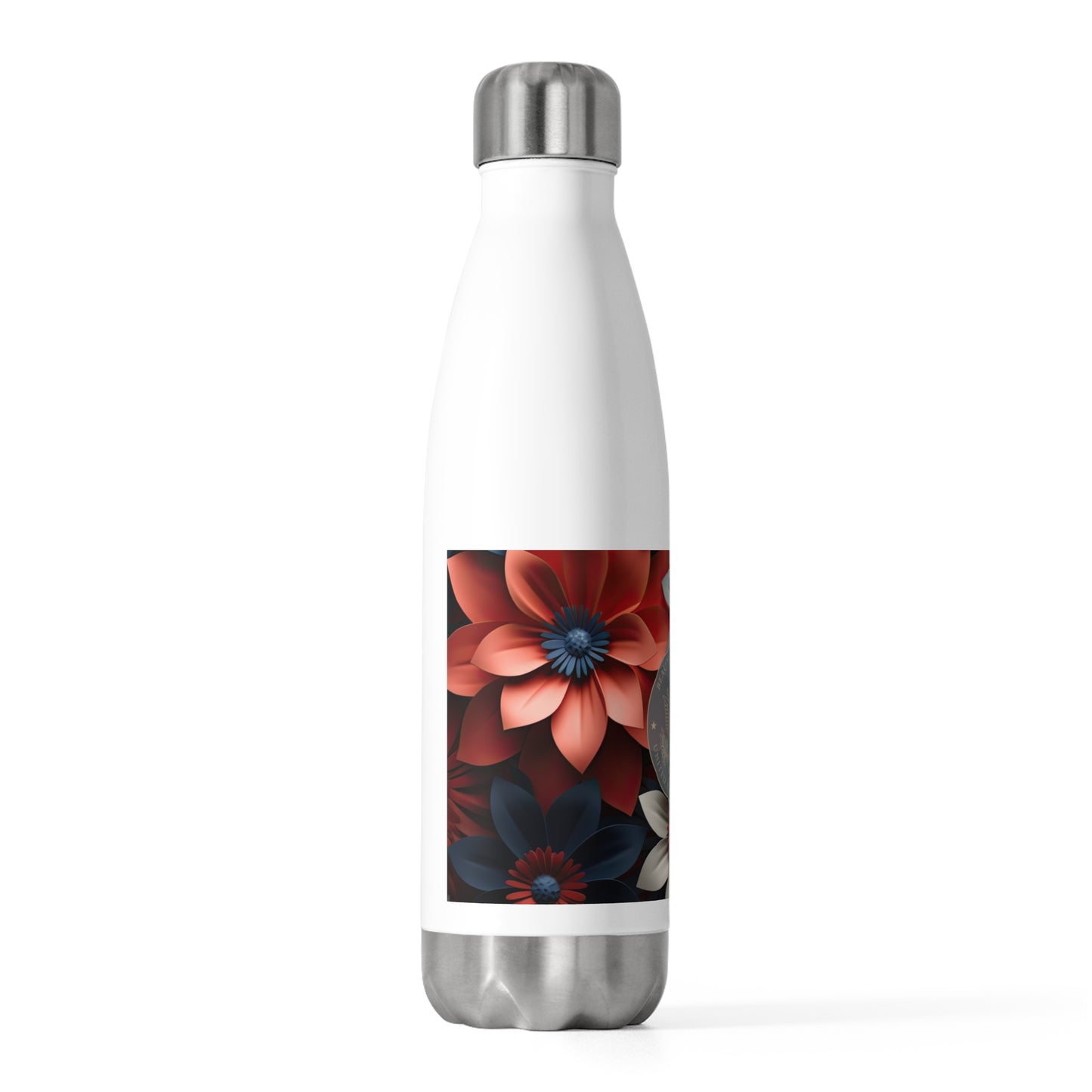 3D Beauty Blooming Stainless Steel Bottle: Global