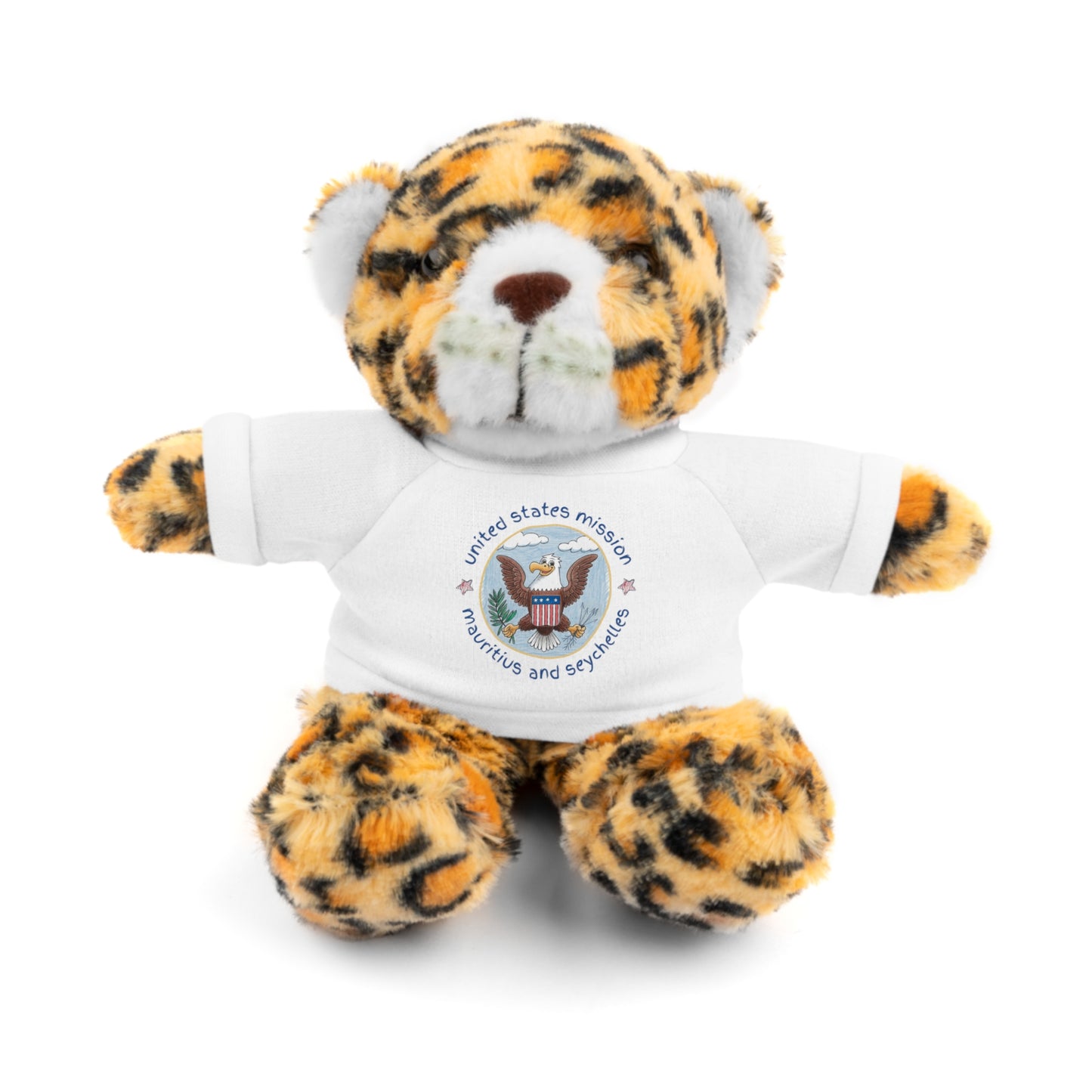 Cutest Ever Stuffed Animal With Post Tee: Mauritius and Seychelles