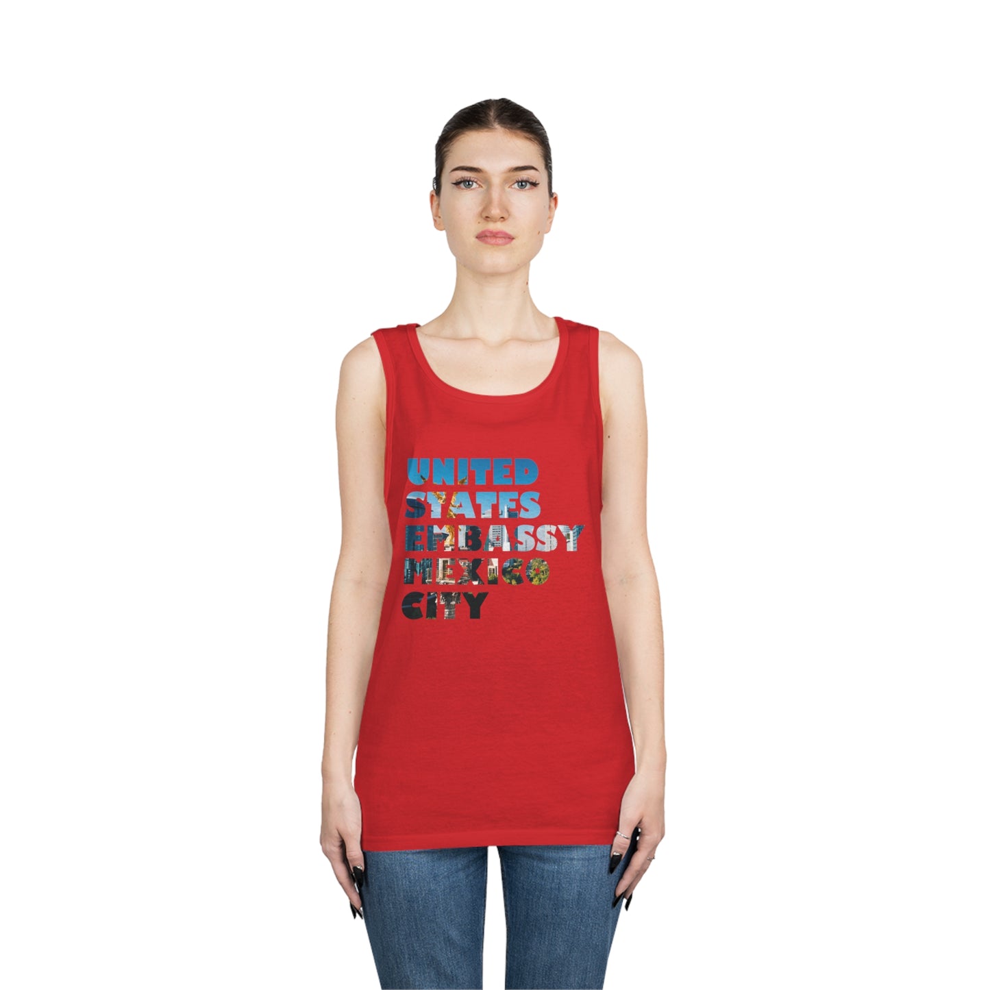 Read the Lines Tank Top: Mexico City