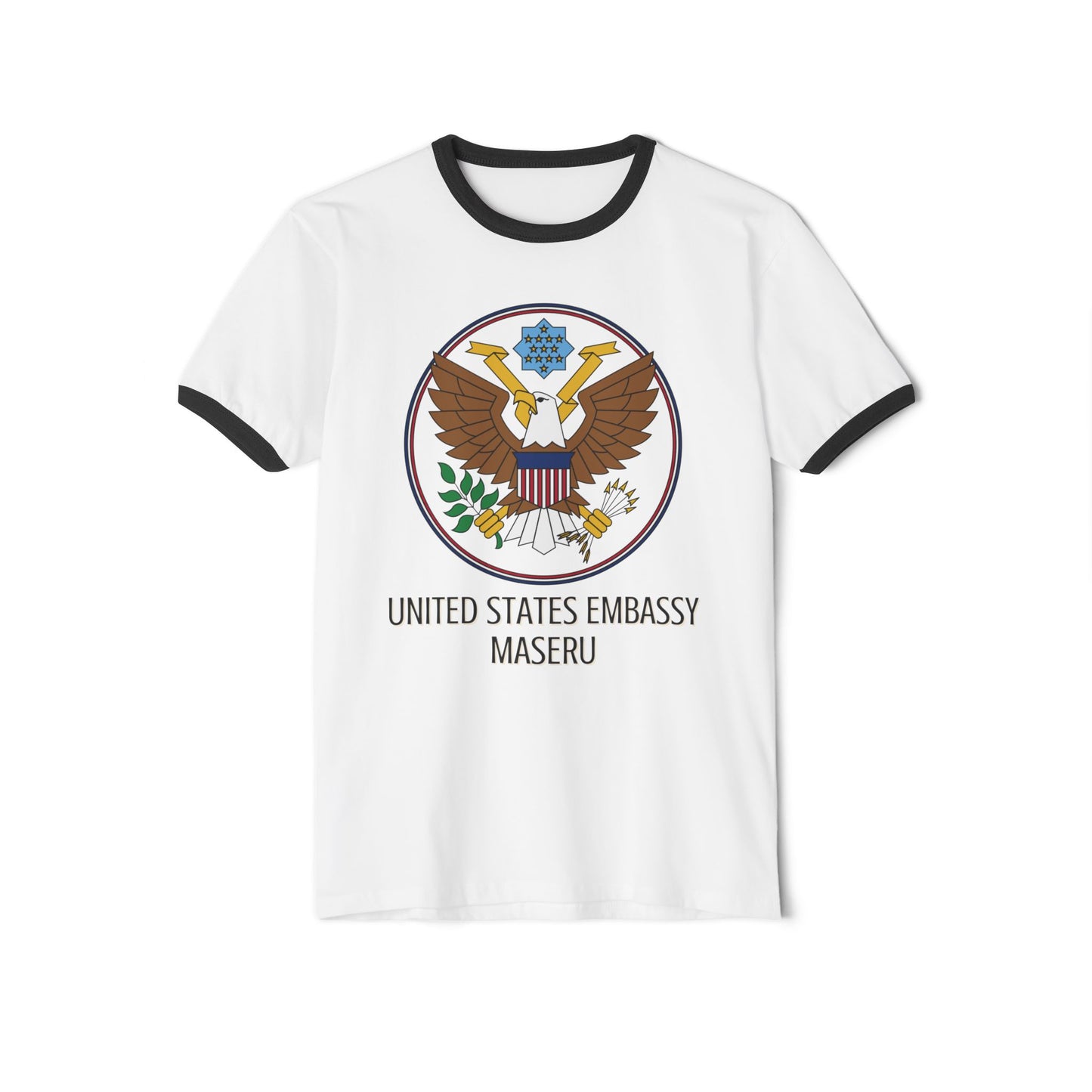 Art Deco Ringer T-Shirt: Maseru