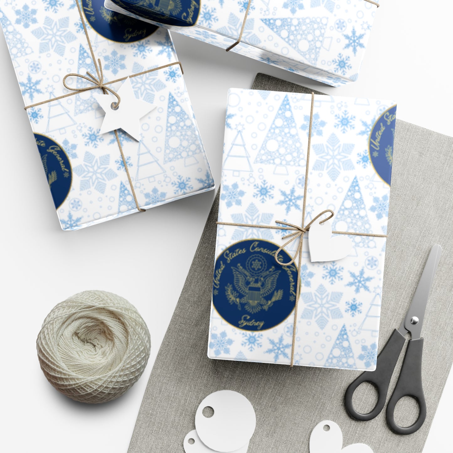 Holiday Gift Wrapping Paper: Sydney