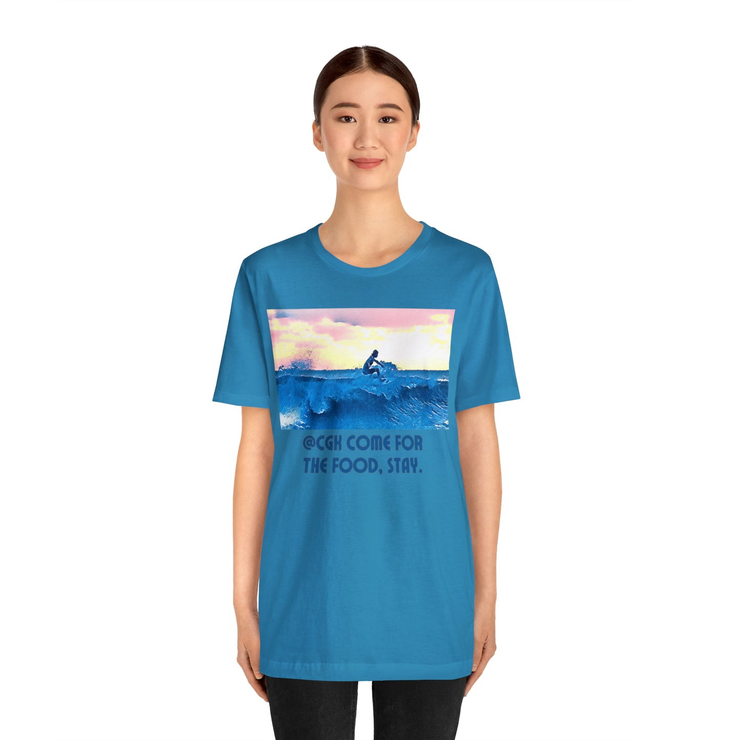 Comfy Short Sleeve Fun T-Shirt: Indonesia