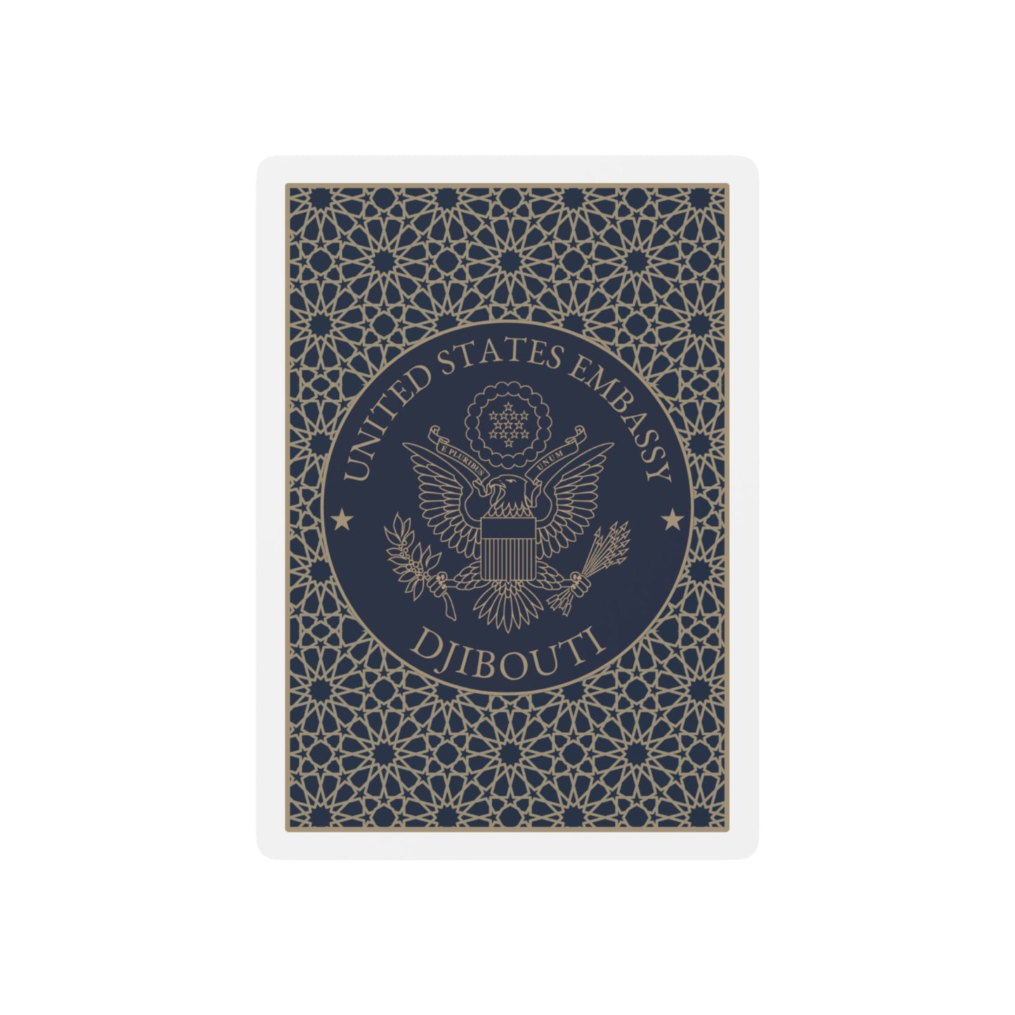Elegant Playing Cards: Djibouti