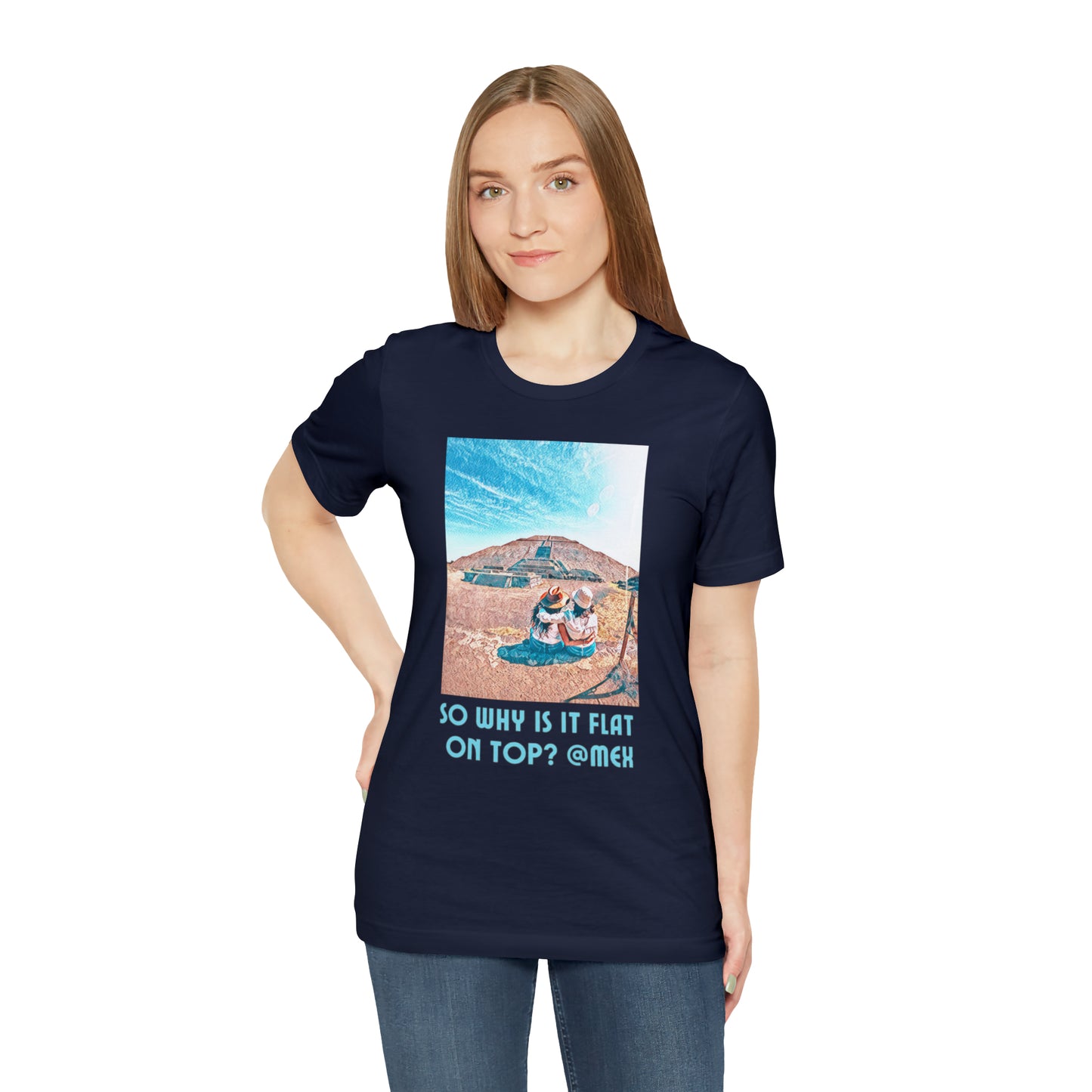 Comfy Short Sleeve Fun T-Shirt: Mexico