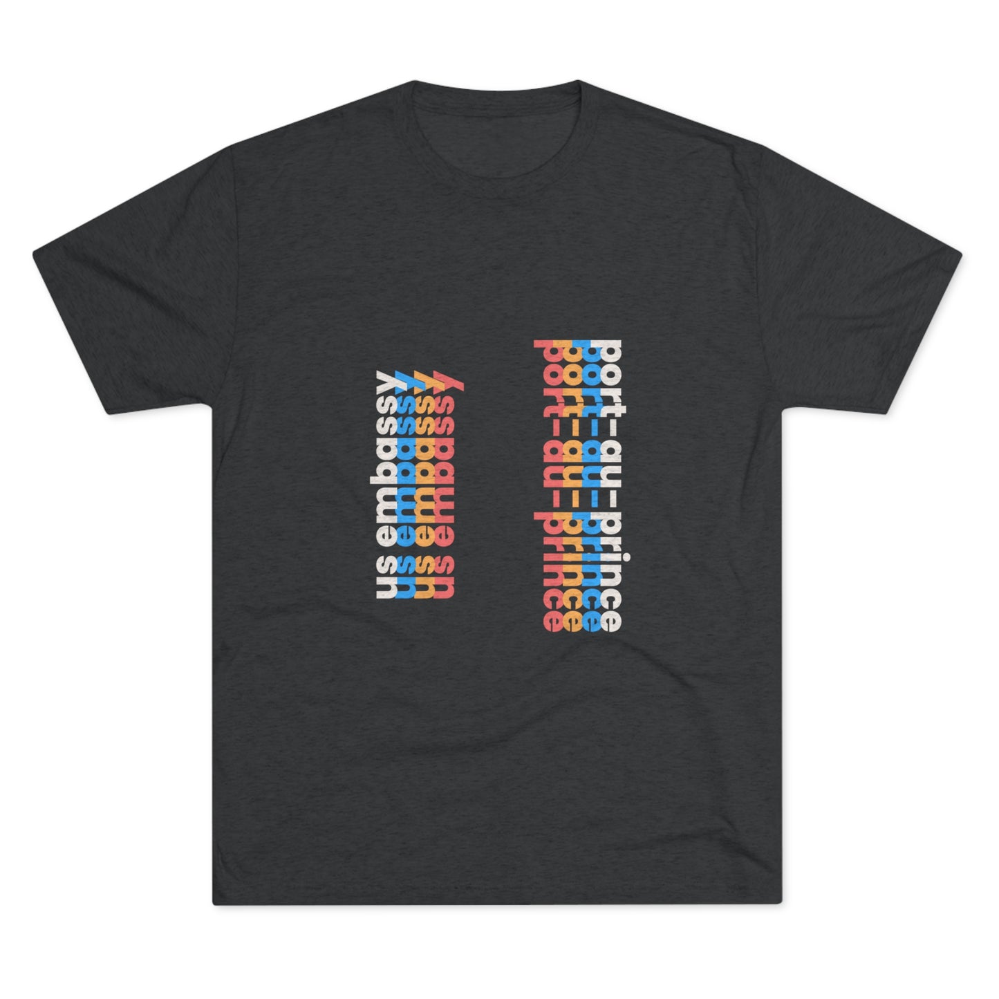 Retro Verso T-Shirt: Port-Au-Prince
