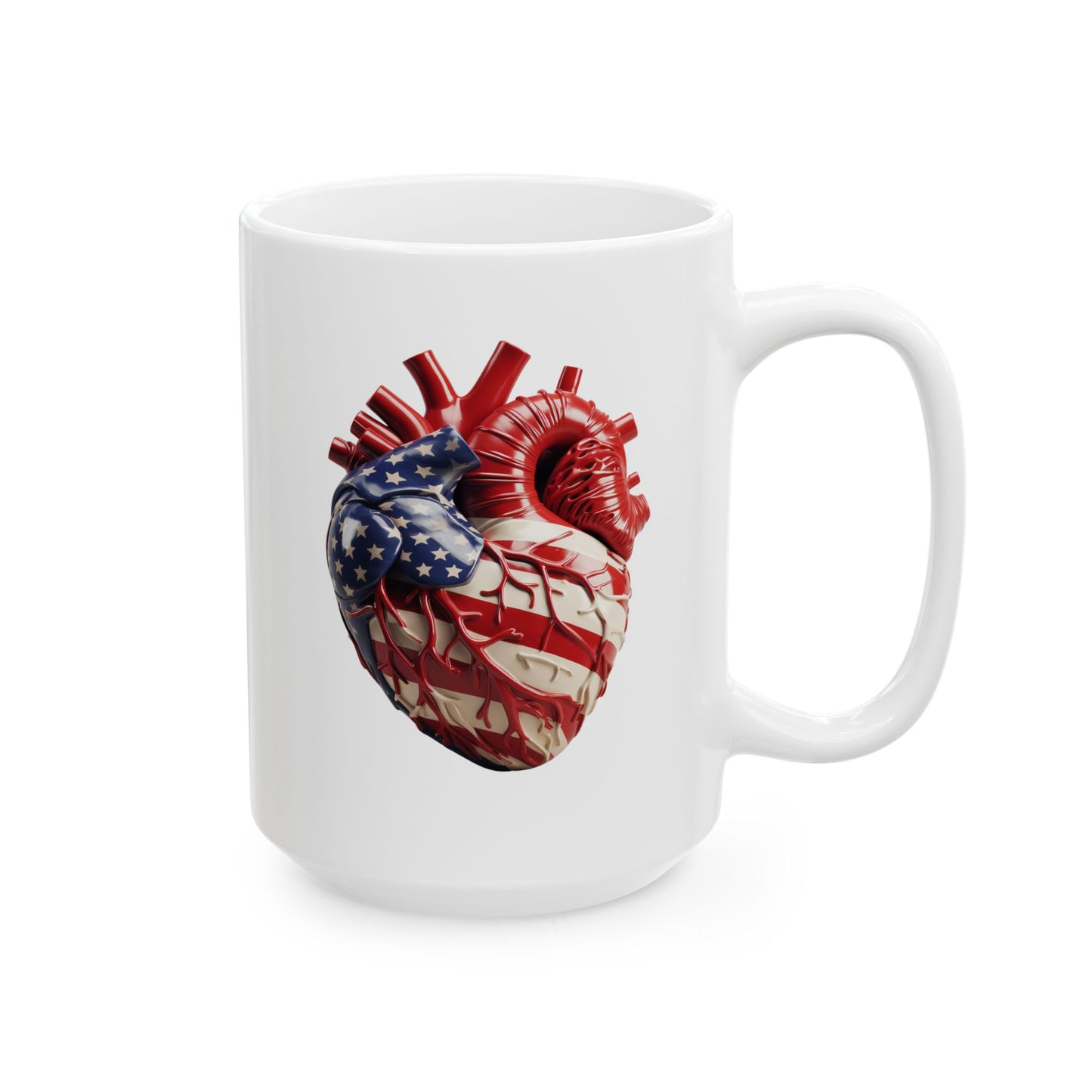 Heart of a Patriot Mug: Global