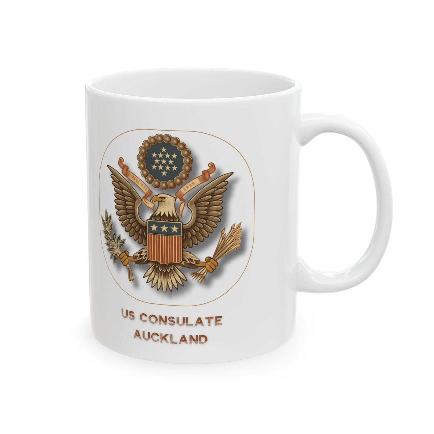 Vintage Great Seal Coffee Mug: Auckland