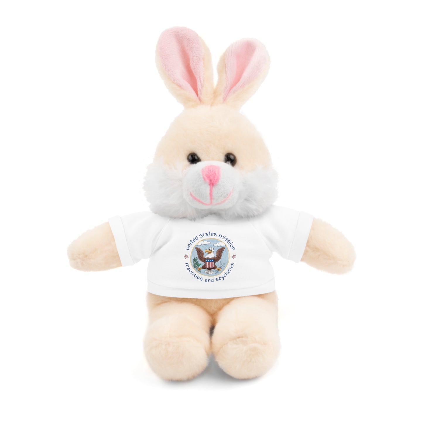 Cutest Ever Stuffed Animal With Post Tee: Mauritius and Seychelles