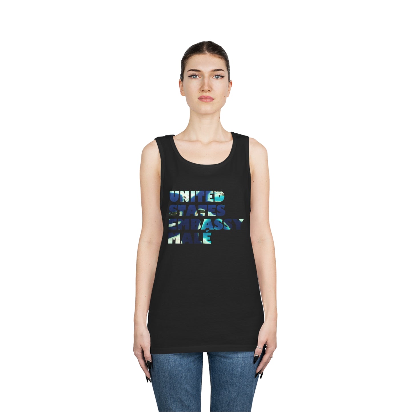 Read the Lines Tank Top: Male