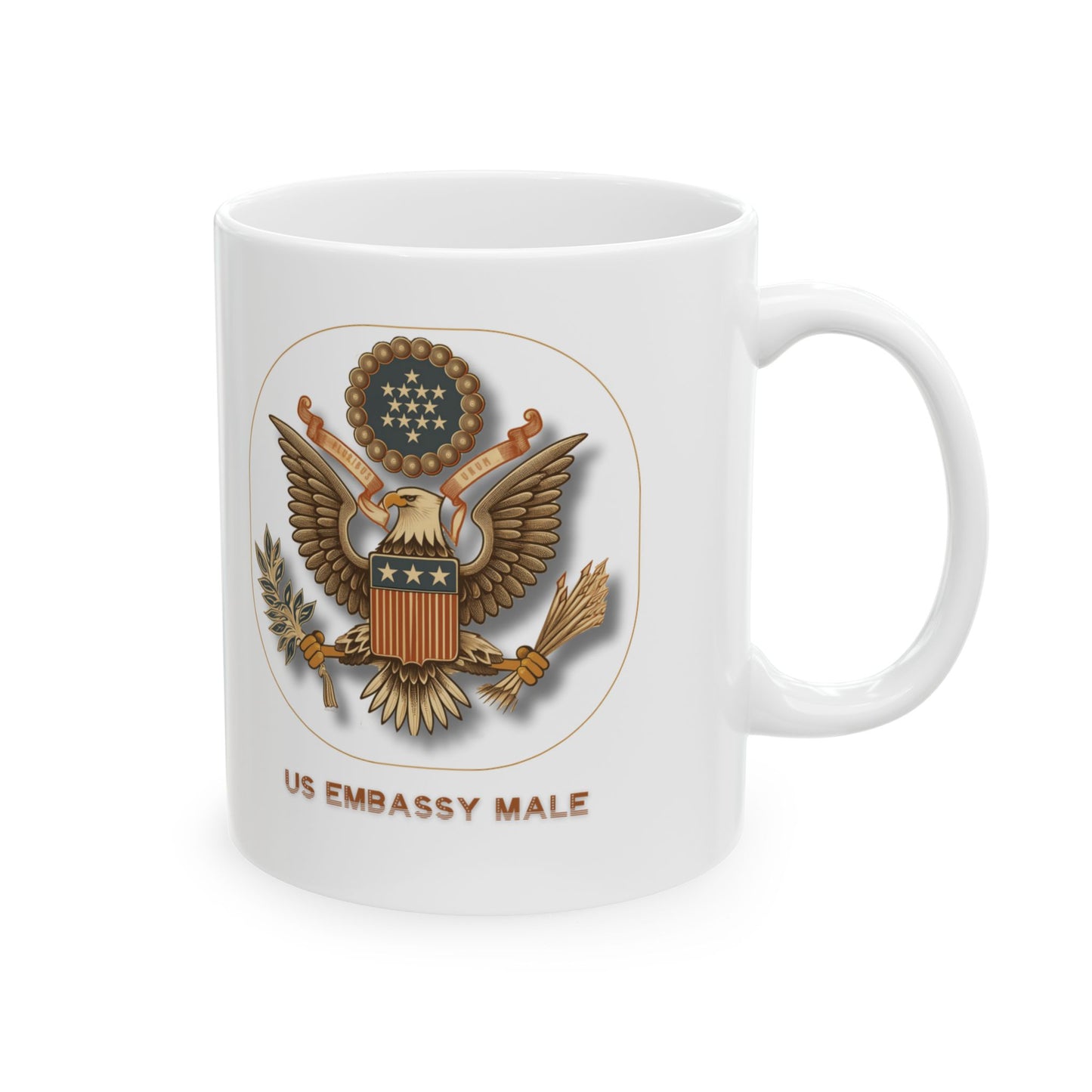 Vintage Great Seal Coffee Mug: Male