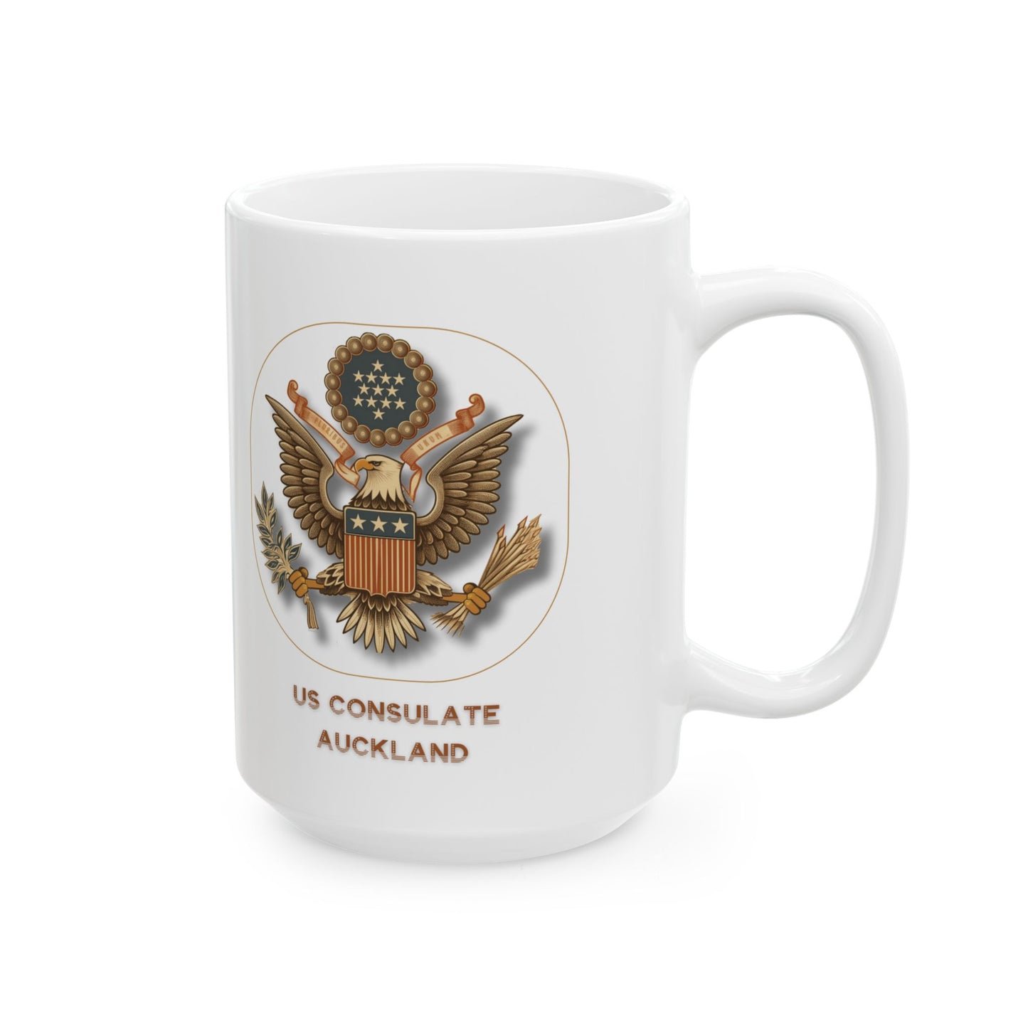 Vintage Great Seal Coffee Mug: Auckland