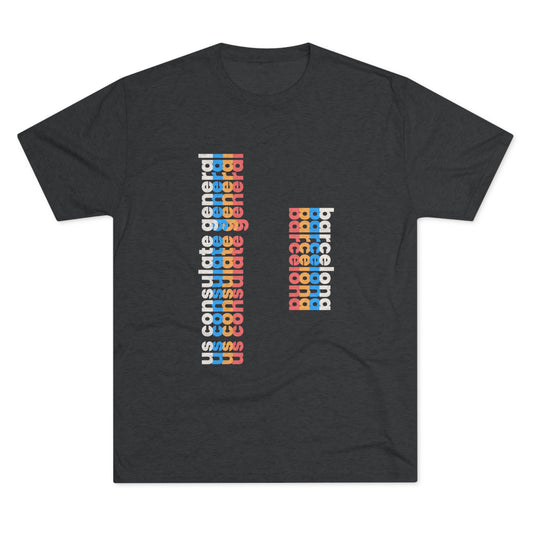 Retro Verso T-Shirt:  Barcelona
