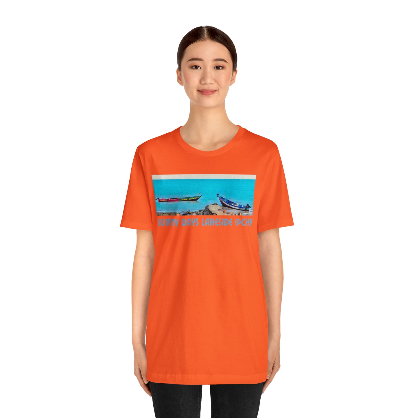 Comfy Short Sleeve Fun T-Shirt: Conakry