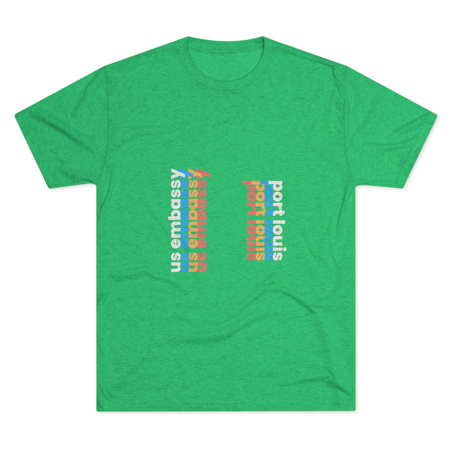 Retro Verso T-Shirt: Port Louis