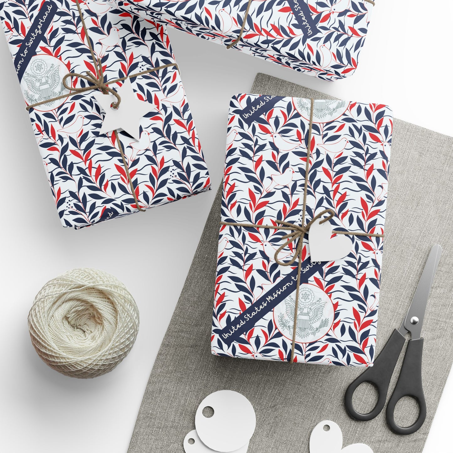 Finding Peace Wrapping Paper: Switzerland