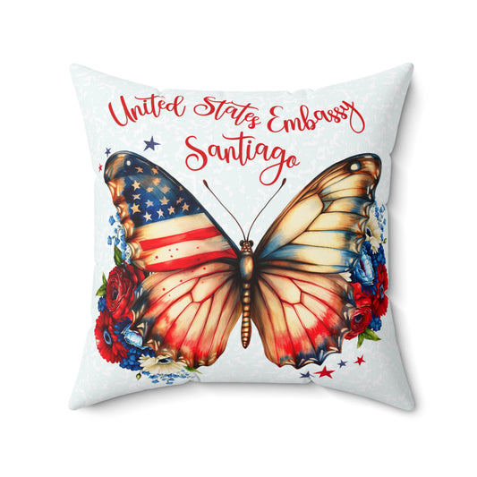 Butterfly Pillow: Santiago