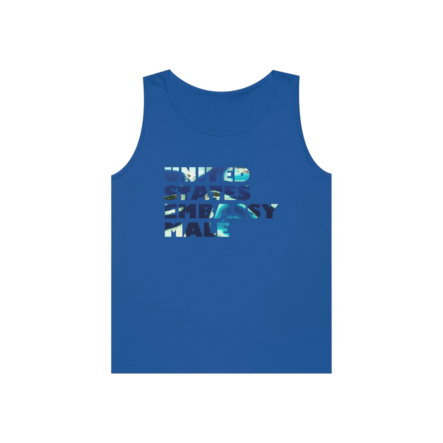 Read the Lines Tank Top: Male