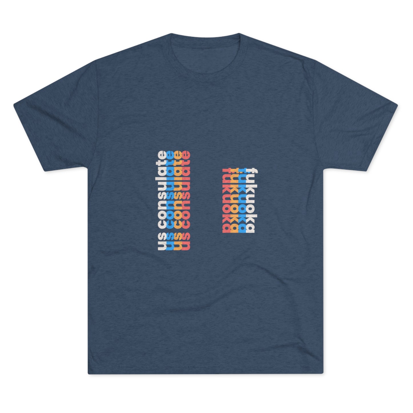 Retro Verso T-Shirt:  Fukuoka