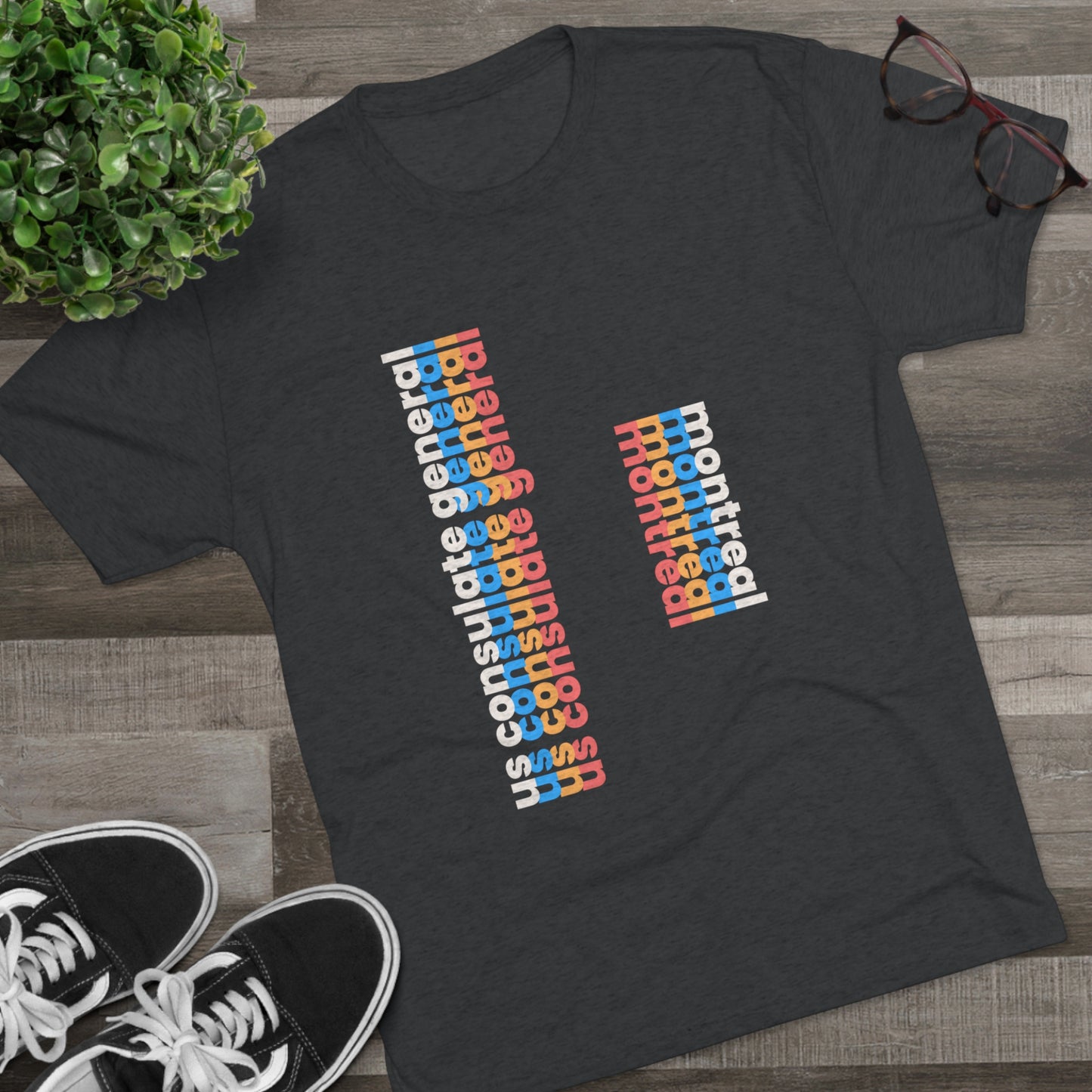 Retro Verso T-Shirt:  Montreal