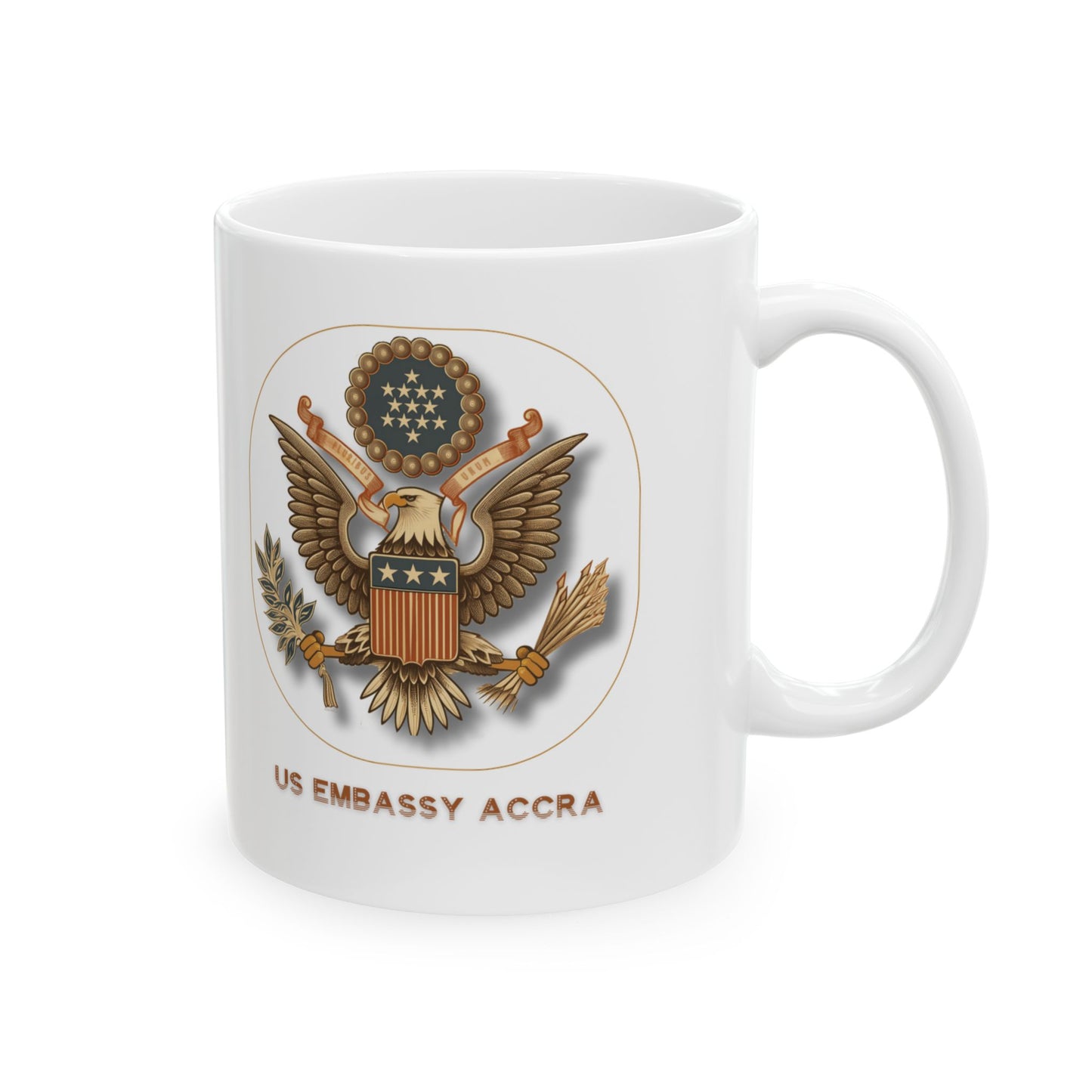 Vintage Great Seal Coffee Mug: Accra