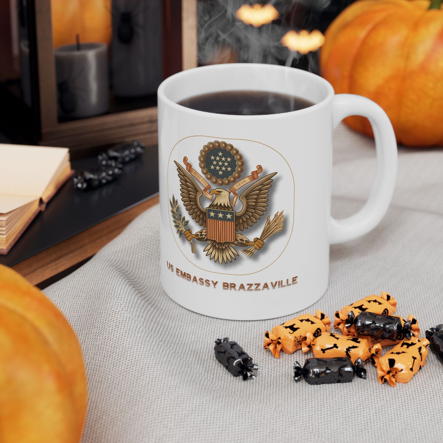 Vintage Great Seal Coffee Mug: Brazzaville