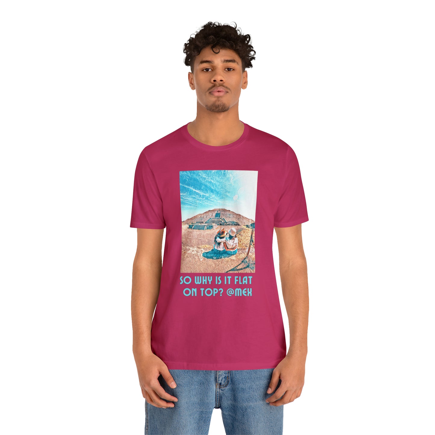 Comfy Short Sleeve Fun T-Shirt: Mexico