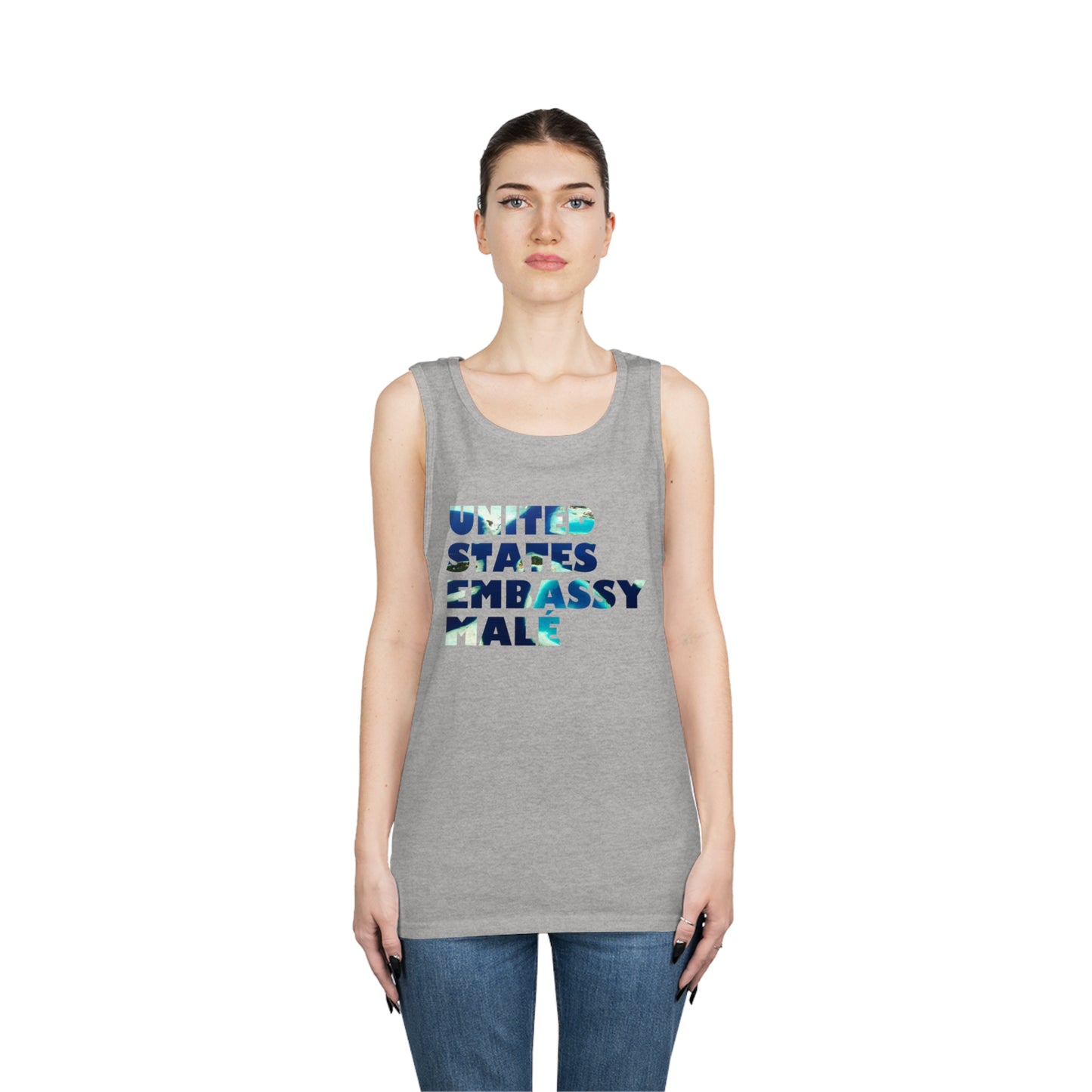 Read the Lines Tank Top: Male