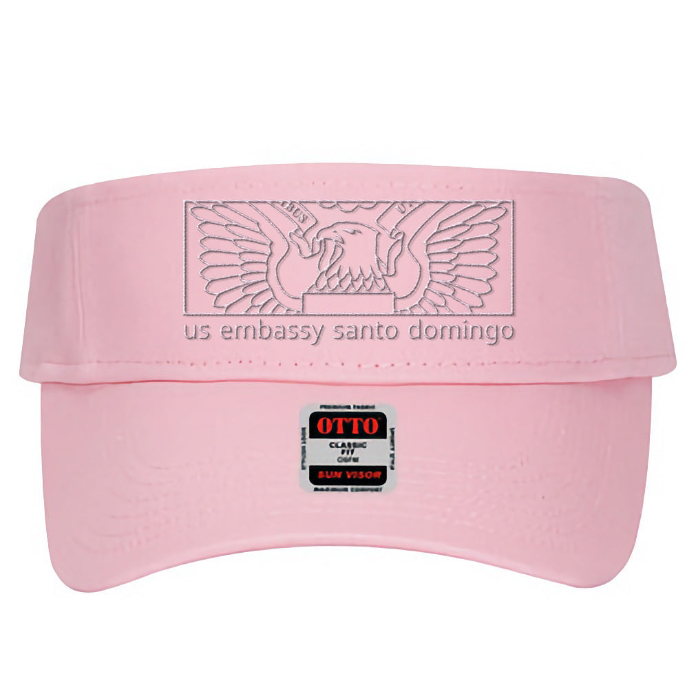 Modern Embroidered Visor: Santo Domingo