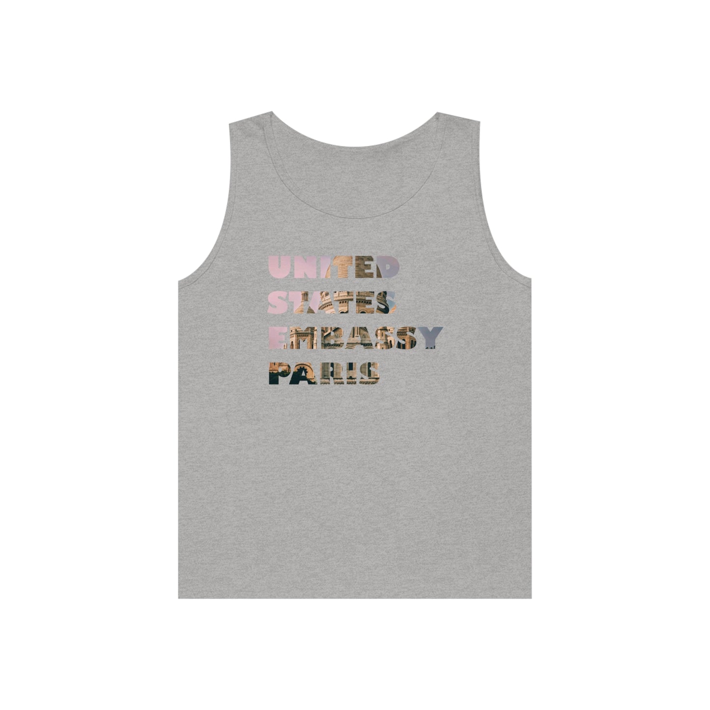 Read the Lines Tank Top: Paris