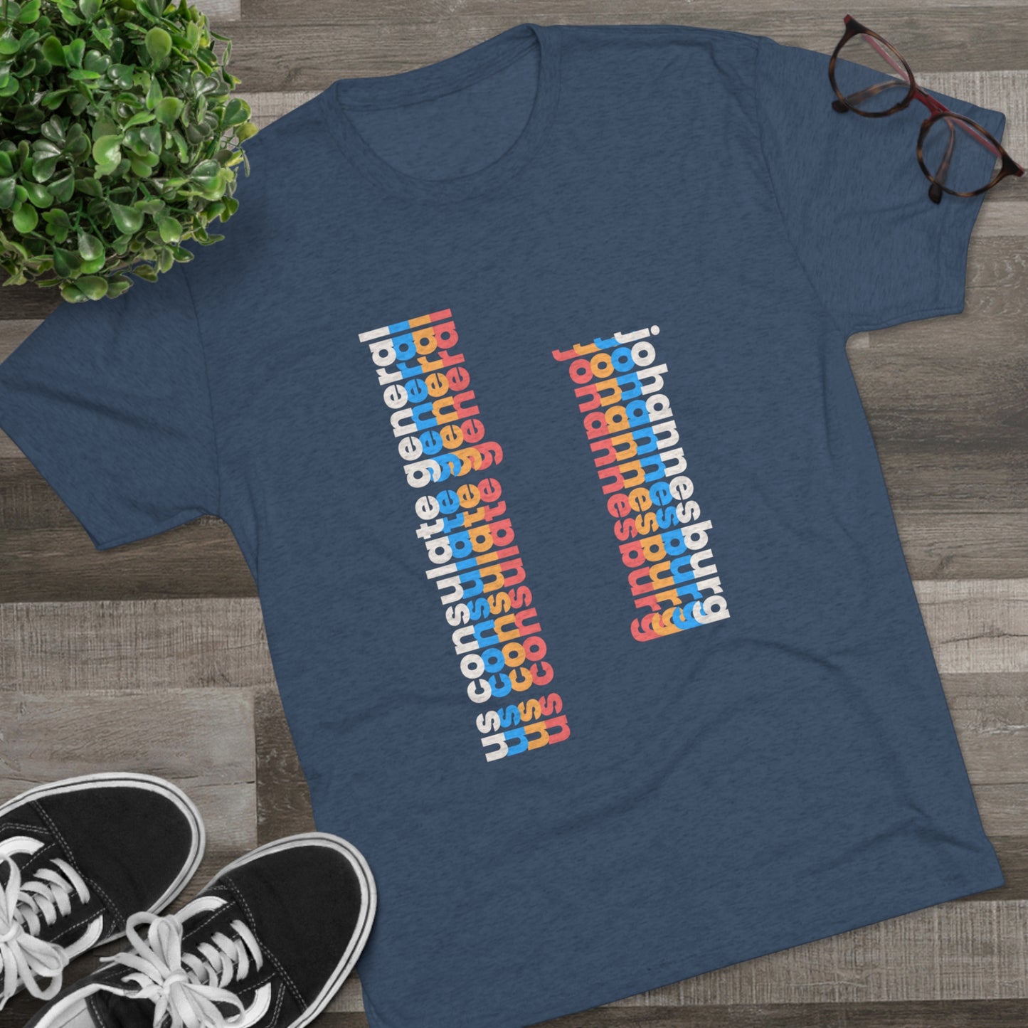 Retro Verso T-Shirt:  Johannesburg