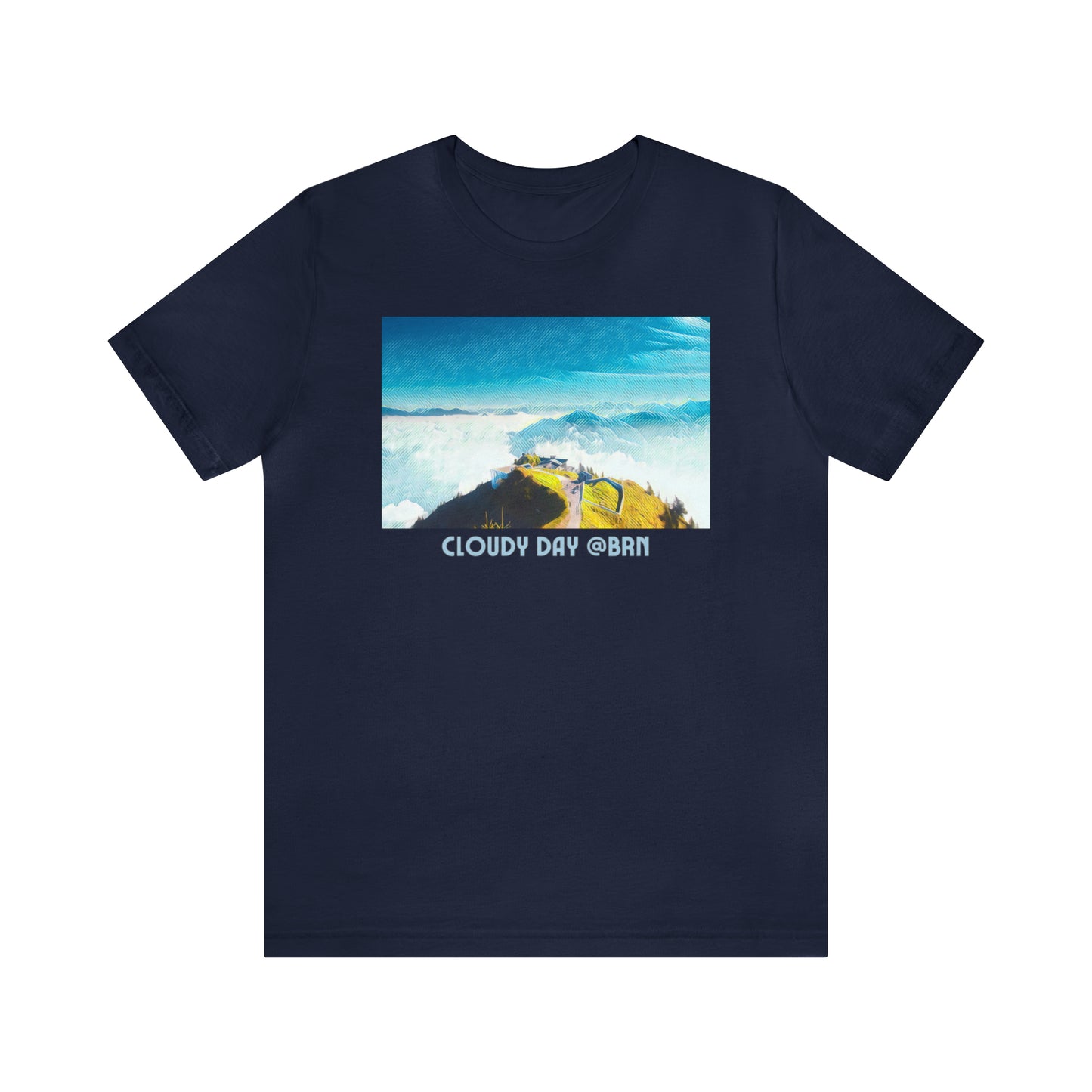 Comfy Short Sleeve Switzerland-Shirt: Switzerland