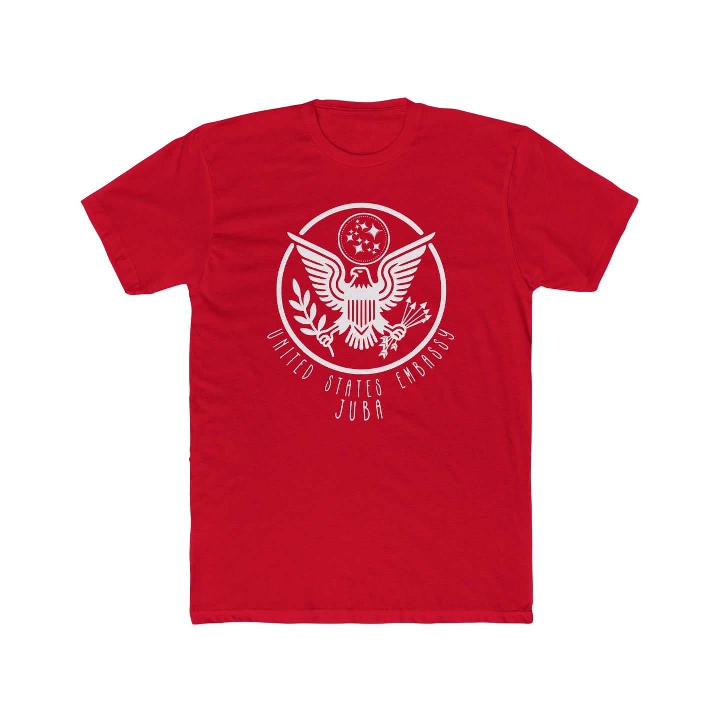 New Art Deco Cotton Crew Tee: Juba