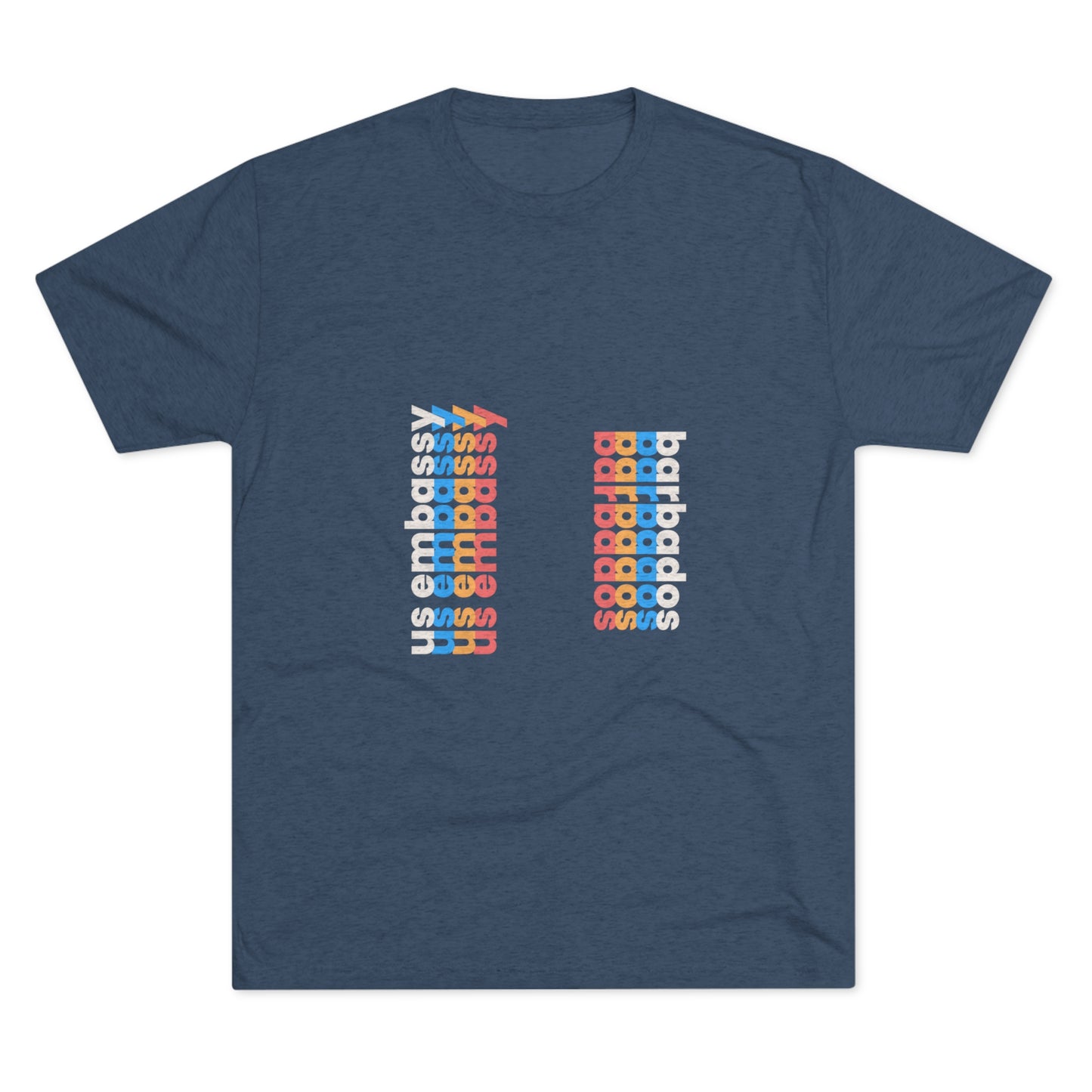 Retro Verso T-Shirt: Barbados