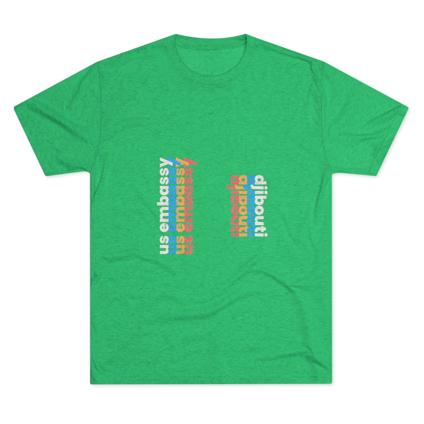 Retro Verso T-Shirt: Djibouti