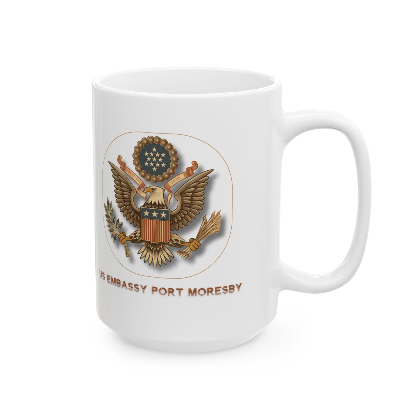 Vintage Great Seal Coffee Mug: Port Moresby