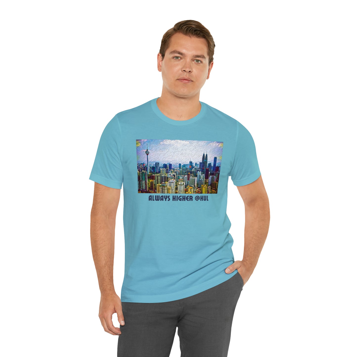 Comfy Short Sleeve T-Shirt: Kuala Lumpur