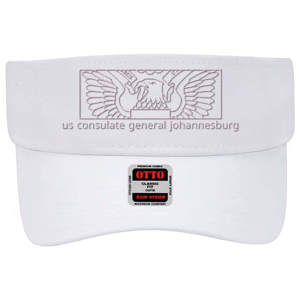 Modern Embroidered Visor: Johannesburg