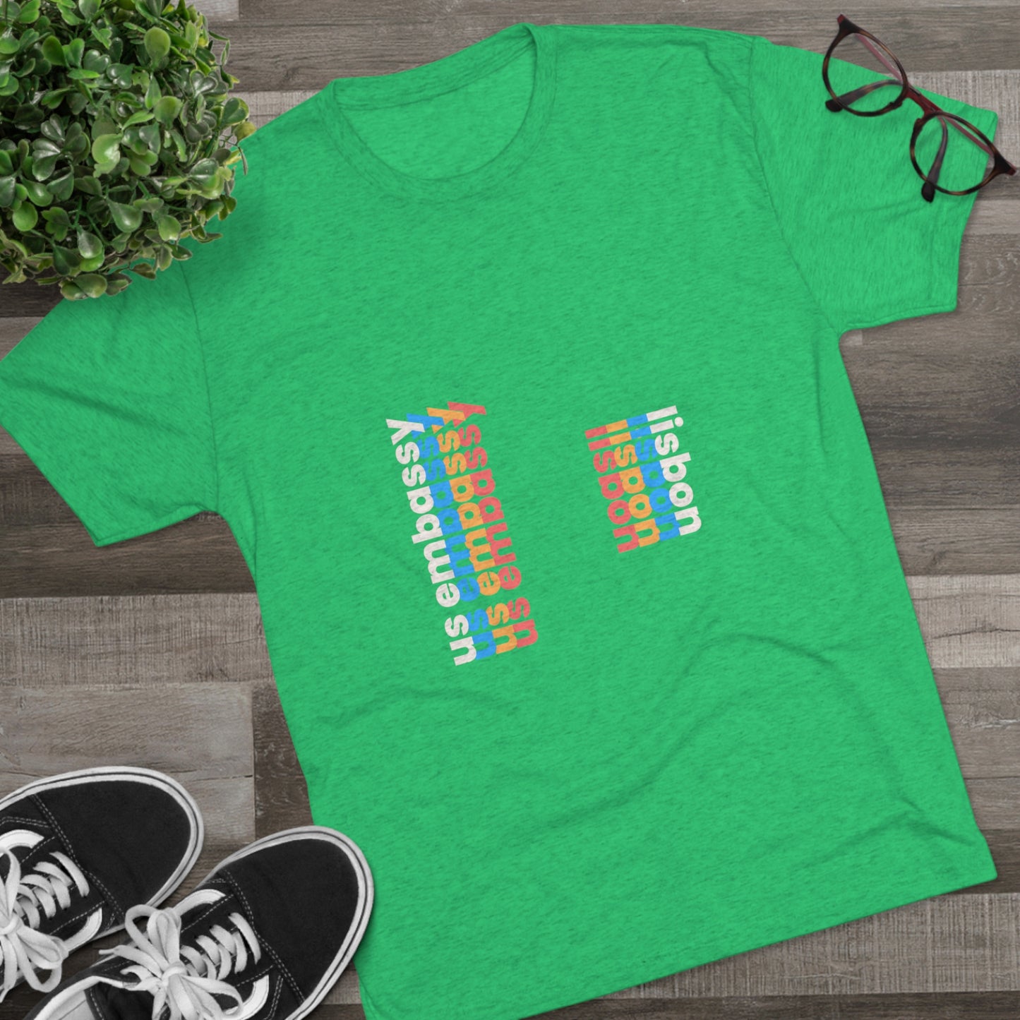 Retro Verso T-Shirt: Lisbon