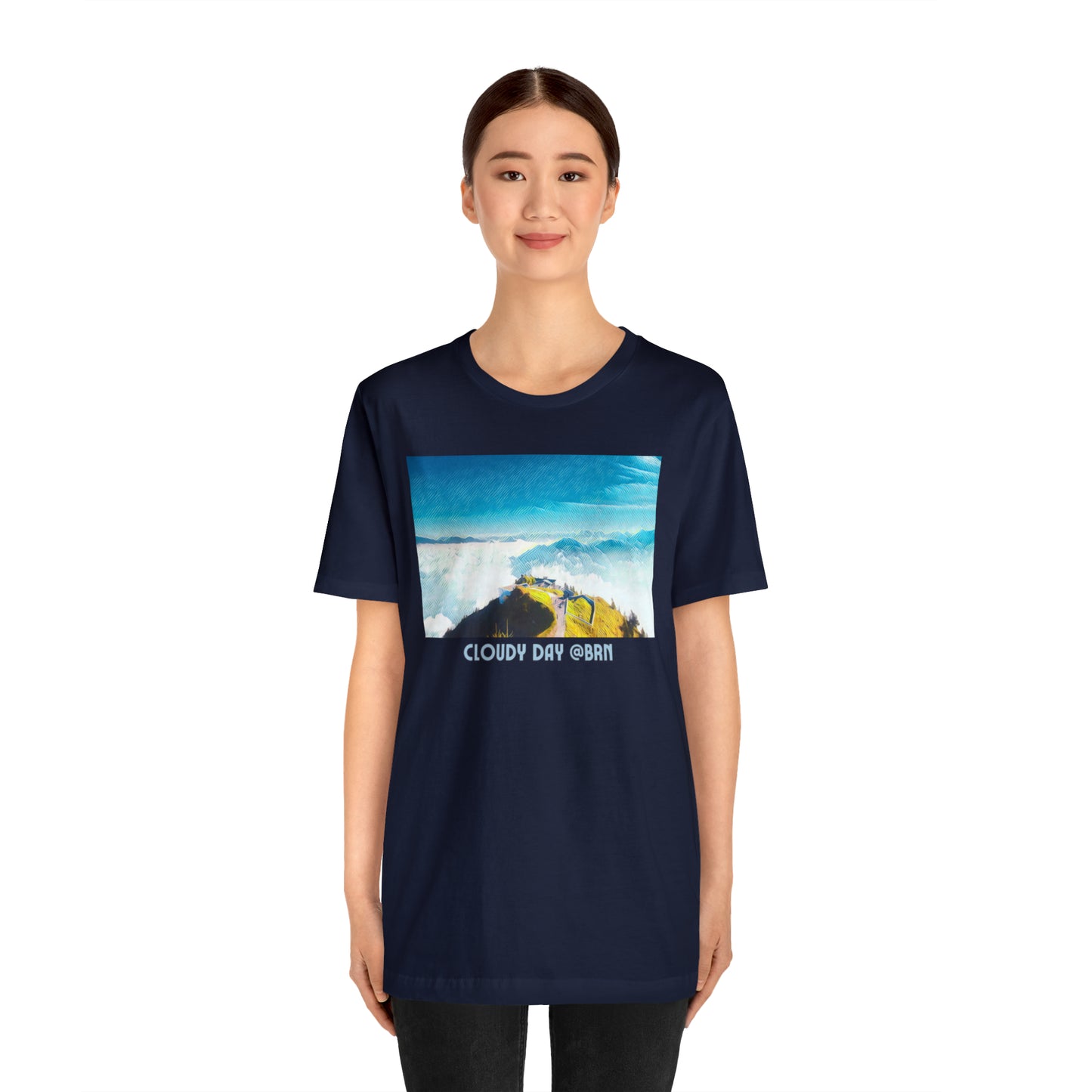 Comfy Short Sleeve Switzerland-Shirt: Switzerland